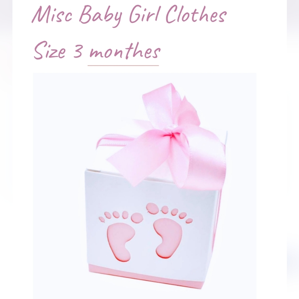 Mystery box of baby girl clothes